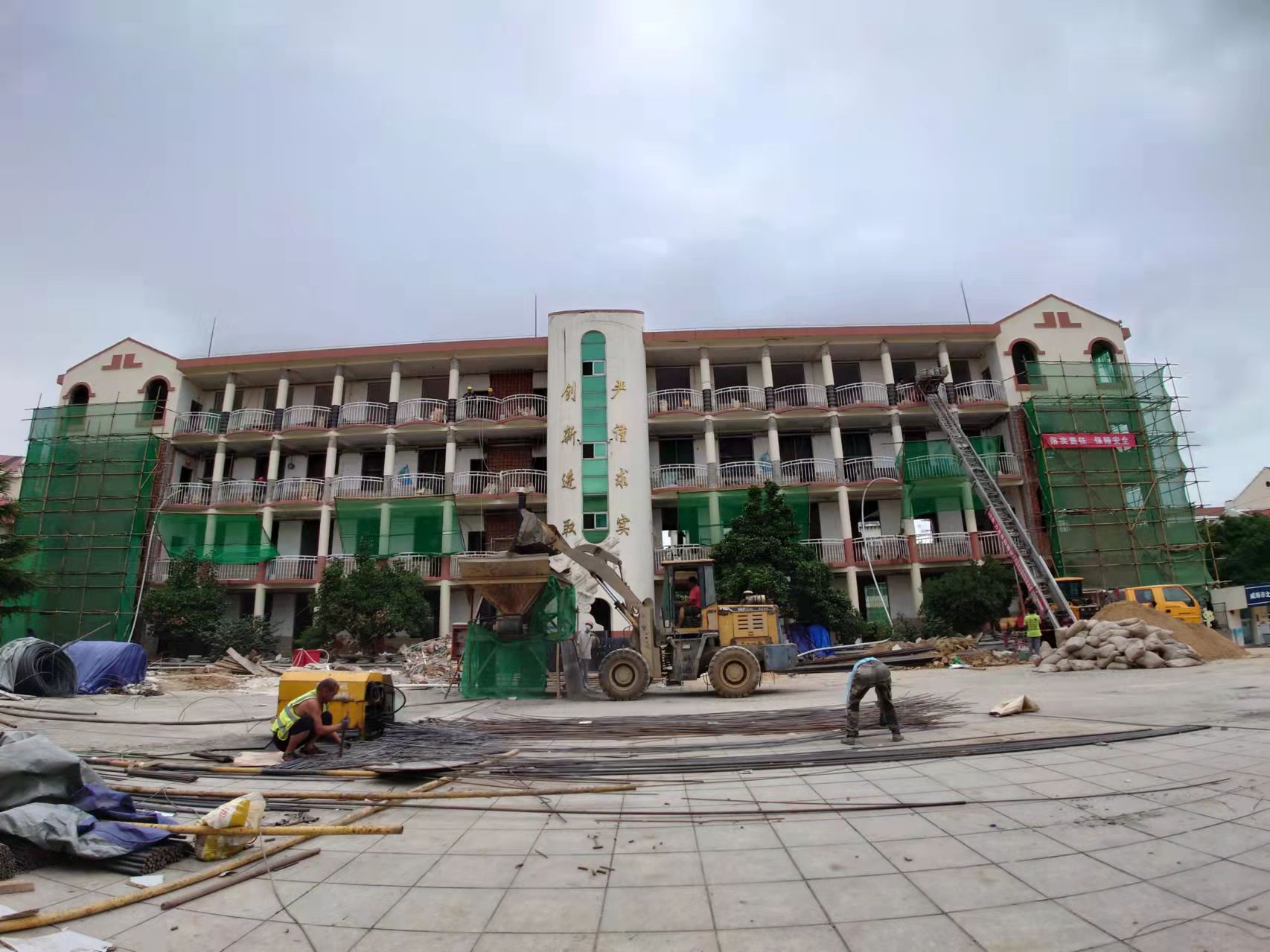 临澧北竹岛小学改造加固